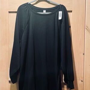 Black Long Sleeve Top